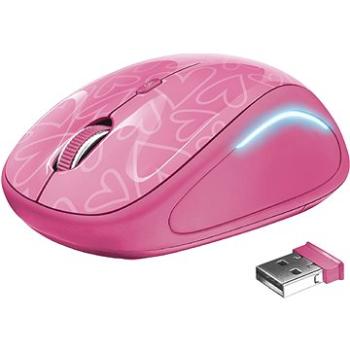 Trust Yvi FX Wireless Mouse – pink (22336)