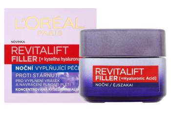 L'Oréal Paris Revitalift Filler HA nočný krém 50 ml