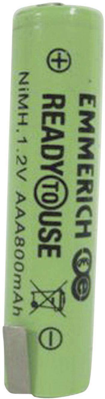 Emmerich ReadyToUse ZLF špeciálny akumulátor micro (AAA) spájkovacia špička v tvare Z Ni-MH 1.2 V 800 mAh