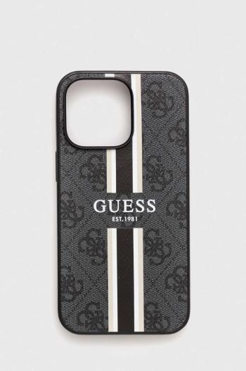 Puzdro na mobil Guess iPhone 13 Pro / 13 6,1" šedá farba