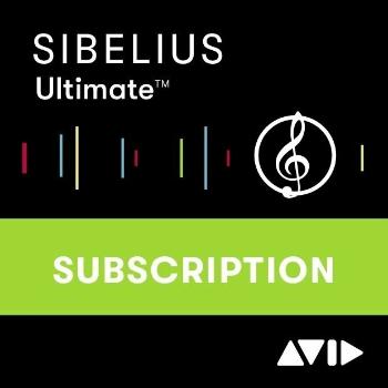 AVID Sibelius Ultimate 1Y Software Updates+Support (Digitálny produkt)