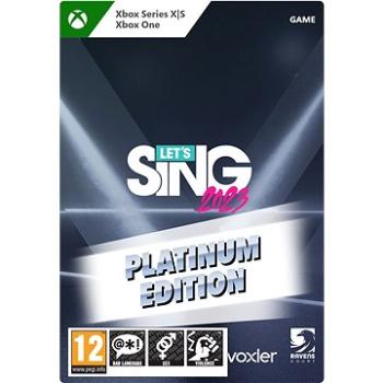 Lets Sing 2023 Platinum Edition – Xbox Digital (G3Q-01467)