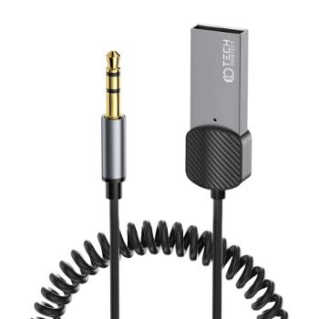 Tech-Protect Ultraboost bluetooth audio adaptér 3.5mm jack, šedý