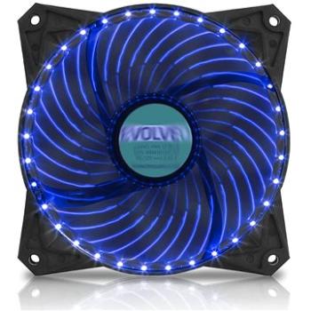 EVOLVEO 12L2BL LED 120 mm modrý (FAN12BL33)