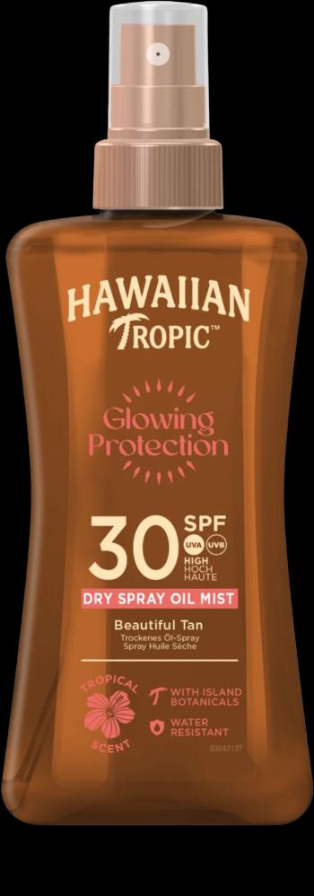 HAWAIIAN TROPIC Glowing Protection Ochranný suchý olej v spreji SPF 30, 200 ml