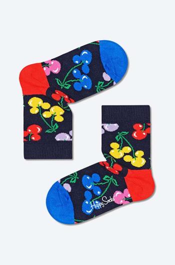 Detské ponožky Happy Socks x Disney Very Cherry Mickey tmavomodrá farba, KDNY01-6501