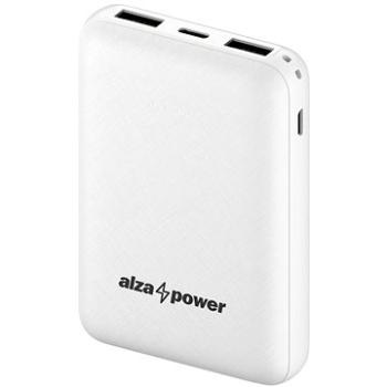 AlzaPower Onyx 10 000 mAh USB-C biela (APW-PBO10CW)