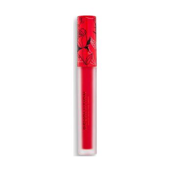 Makeup Revolution  Vinyl Liquid Lipstick  Líčenie obočia Červená