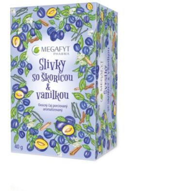 Megafyt Slivky so škoricou & vanilkou ovocný čaj 20 x 2 g