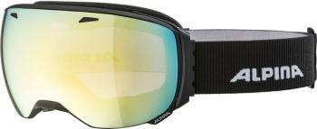 Alpina Big Horn QVM Ski Goggle Black Matt/Mirror Gold Lyžiarske okuliare