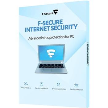 F-Secure INTERNET SECURITY pre 3 zariadenia na 1 rok (elektronická licencia) (FCIPOB1N003G1)
