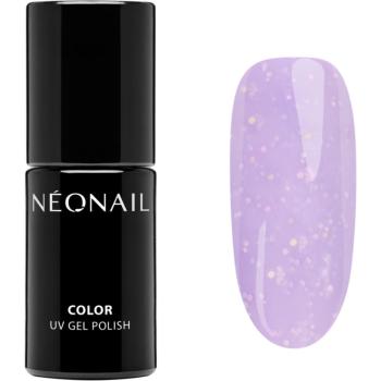 NEONAIL Baby Bloomer gélový lak na nechty s trblietkami odtieň Purple-mazing 7,2 ml