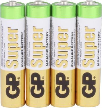 GP Batteries GP24A 4/ LR03 mikrotužková batérie typu AAA  alkalicko-mangánová  1.5 V 4 ks