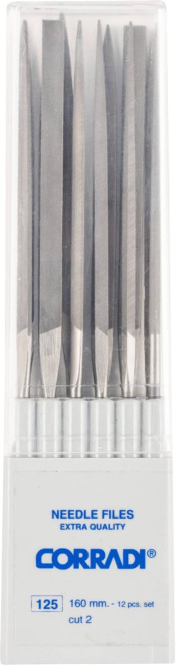 PFERD 12325164 Sada ihlových pilníkov CORRADI Swiss cut 2 v plastovej krabičke  160 mm 1 ks