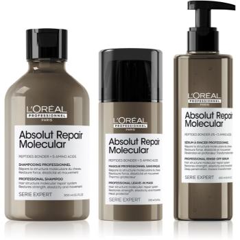 L’Oréal Professionnel Serie Expert Absolut Repair Molecular výhodné balenie (pre poškodené vlasy)