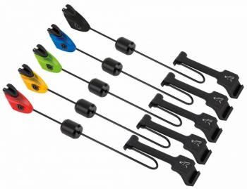 Fox swingery black mk3 swinger 3 rod set red orange green