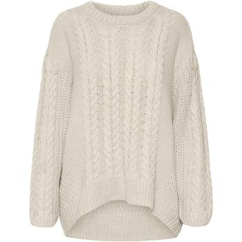 Vero Moda  VMSVEACABLE LS O-NECK PULLOVER GA BOO 10310869  Svetre Béžová