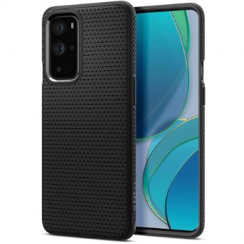 Spigen Liquid Air silikónový kryt na OnePlus 9 Pro, čierny (ACS02681)