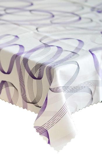 Forbyt, Obrus ​​s nešpinivou úpravou, špirálu fialová 40 x 160 cm