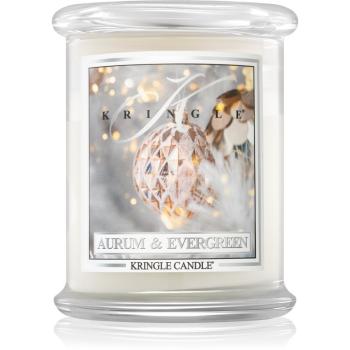 Kringle Candle Aurum & Evergreen vonná sviečka 411 g