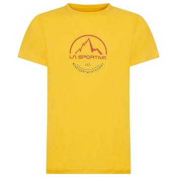 Pánske tričko La Sportiva Logo Tee yellow M