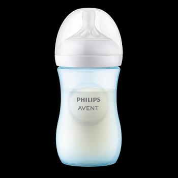 PHILIPS AVENT Fľaša Natural Response 260ml, 1m+ modrá