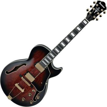 Ibanez AG95QA-DBS Dark Brown Sunburst