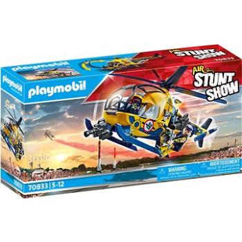 Playmobil Air Stuntshow Helikoptéra s filmovou posádkou (4008789708335)