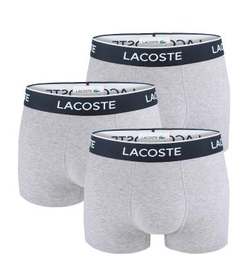 LACOSTE - boxerky Lacoste ultra comfortable stretch cotton gray-XL (99 - 107 cm)