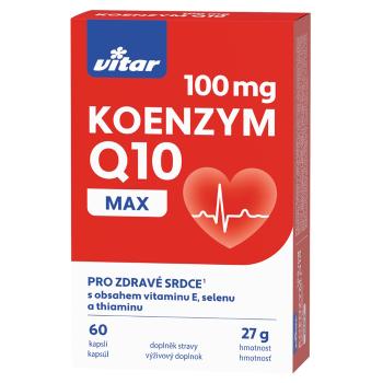 VITAR Koenzým Q10 100 mg 60 kapsúl