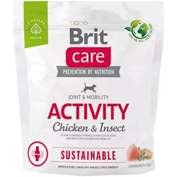 Brit Care Dog Sustainable s kuracím a hmyzom Activity 1 kg (8595602559244)