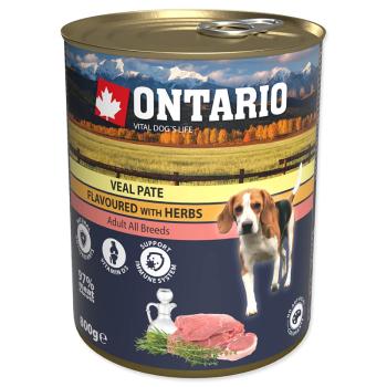 Konzerva ONTARIO telecí paté s bylinkami 800 g