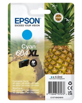 EPSON ink bar Singlepack "Ananas" Cyan 604XL Ink, BAR 350 stran