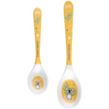 Canpol babies Exotic Animals Spoon lyžička 2 ks Yellow 2 ks