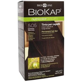 BIOKAP Nutricolor Delicato Chestnut Light Brown Gentle Dye 5.05 140 ml (8030243010445)