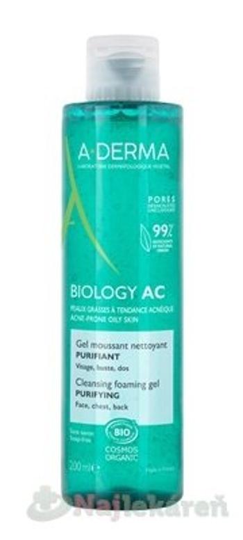 A-DERMA BIOLOGY AC Čistiaci penivý gél 200ml