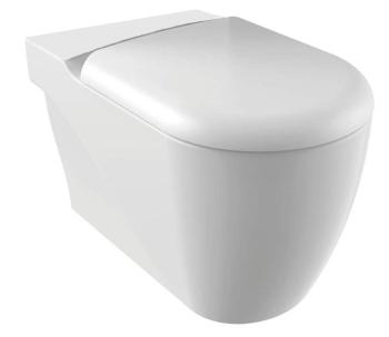 SAPHO - GRANDE WC misa pre kombi, spodný / zadný odpad, biela GR360.11CB00E.0000