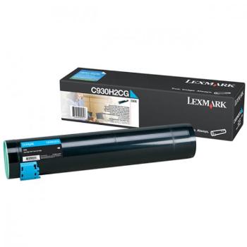 LEXMARK C930H2CG - originálny toner, azúrový, 24000 strán