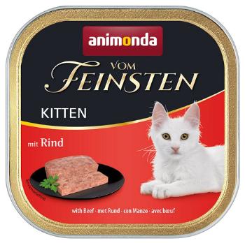 Animonda Vom Feinsten cat Kitten hovädzie vaničky pre mačiatka 16x100g