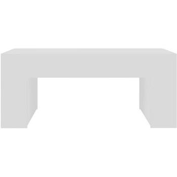 Konferenčný stolík biely 100 × 60 × 42 cm drevotrieska (802111)