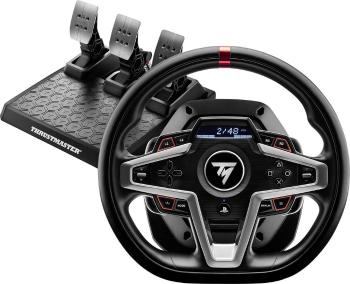 Thrustmaster T248P FF Wheel (PS5/PC) volant  PC, PlayStation 4, PlayStation 5 čierna, strieborná vr. pedálov