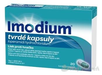 Imodium na liečbu hnačky 20 kapsúl