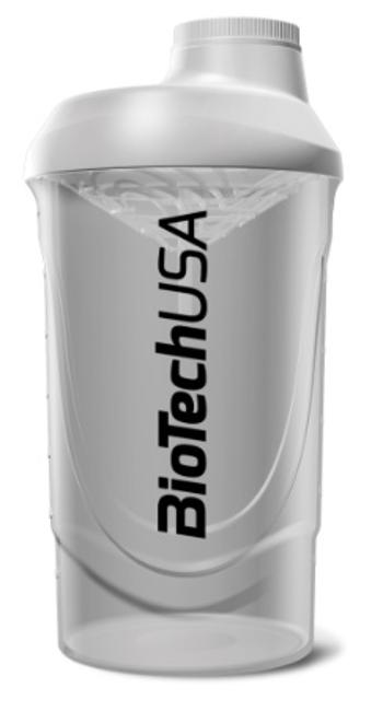BiotechUSA ŠEJKER WAVE (biely) 600 ml