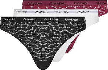 Calvin Klein 3 PACK - dámske nohavičky Bikini QD5069E-NPE M