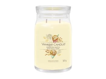 Yankee Candle Aromatická sviečka Signature sklo veľké Banoffee Waffle 567 g