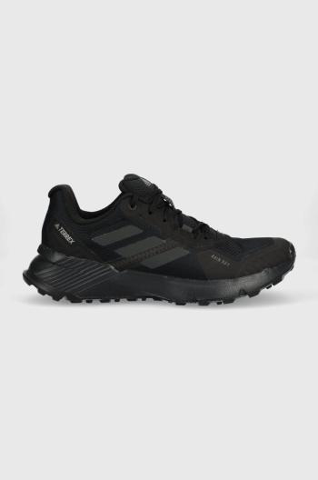 Topánky adidas Performance Soulstride pánske, čierna farba