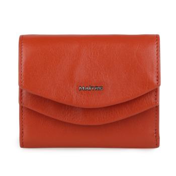 Maître Dámská kožená peněženka Leisel Deda 4060001564 - tmavě oranžová