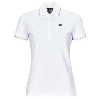 Emporio Armani EA7  POLO  Polokošele s krátkym rukávom Biela