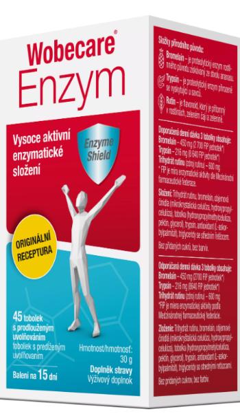 Wobecare Enzym 45 tbl s predĺženým účinkom