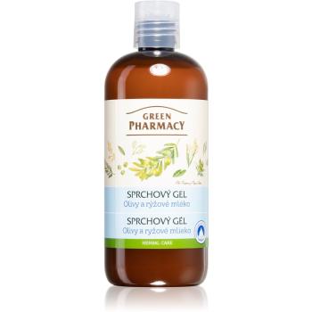 Green Pharmacy Body Care Olive & Rice Milk vyživujúci sprchový gél 500 ml
